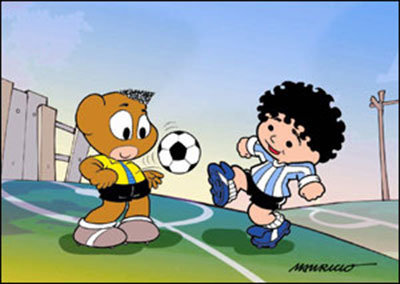Pelezinho e Maradona