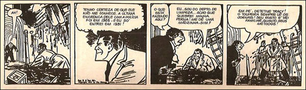 Gibi Semana # 30 - arte de Chester Gould