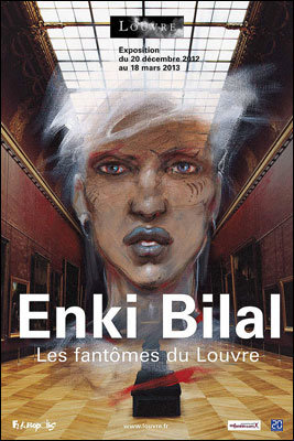 Enki Bilal no Museu do Louvre Enki Bilal no Museu do Louvre
