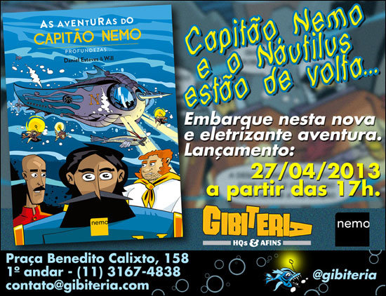 As Aventuras do Capitão Nemo - Profundezas... As Aventuras do Capitão Nemo - Profundezas...