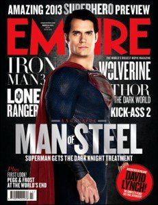 O Homem de Aço da revista Empire O Homem de Aço da revista Empire