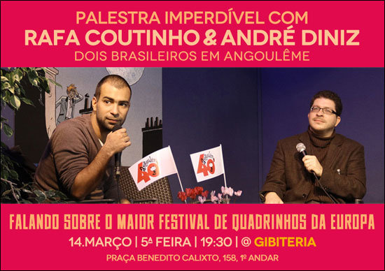 Rafael Coutinho e André Diniz Rafael Coutinho e André Diniz