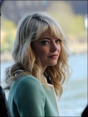 Emma Stone como Gwen Stacy Emma Stone como Gwen Stacy