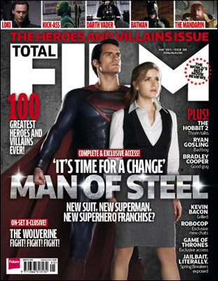O Homem de Aço na revista Total Film