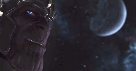 Thanos em Os Vingadores Thanos em Os Vingadores