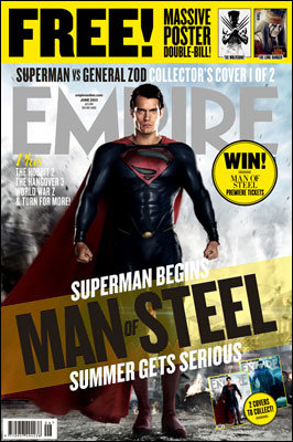 O Homem de Aço na revista Empire O Homem de Aço na revista Empire