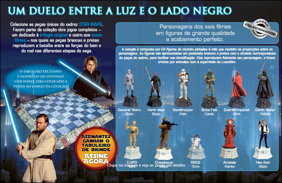 Planeta DeAgostini explica interrupção parcial da coleção Xadrez Star Wars  - UNIVERSO HQ