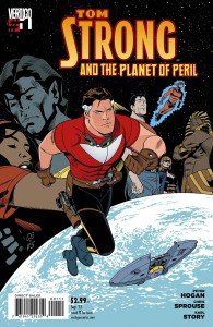 Capa de Tom Strong and the Planet of Peril #1