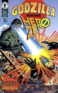 Goszilla versus Hero Zero