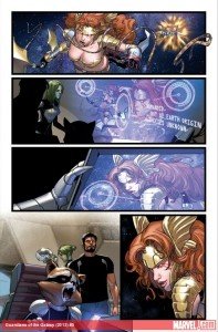 Página de Guardians of the Galaxy # 5