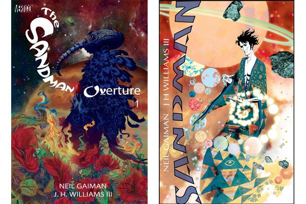 The Sandman - Overture, arte de J.H Williams III