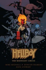 Capa de Hellboy The Midnight Circus