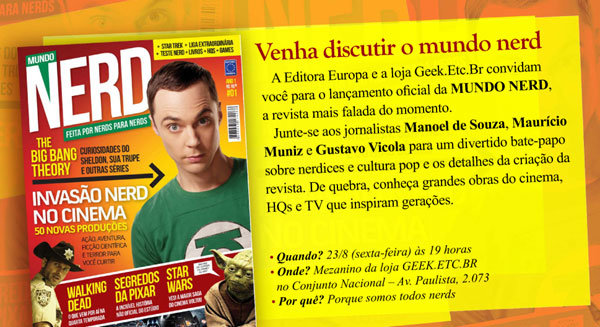 MundoNerdLancamento