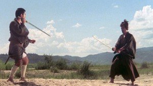 Shintaro Katsu como Zatoichi