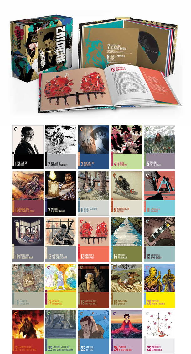 Coleção Zatoichi, da Criterion