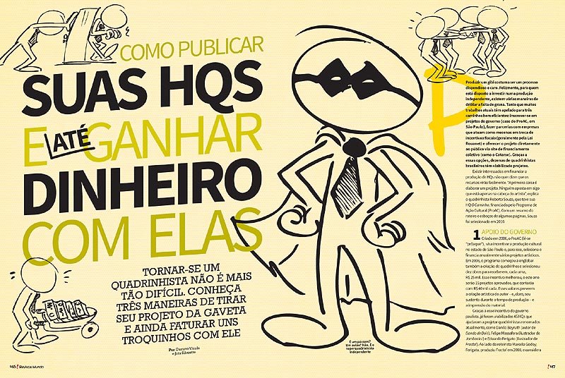 Como publicar HQs Como publicar HQs