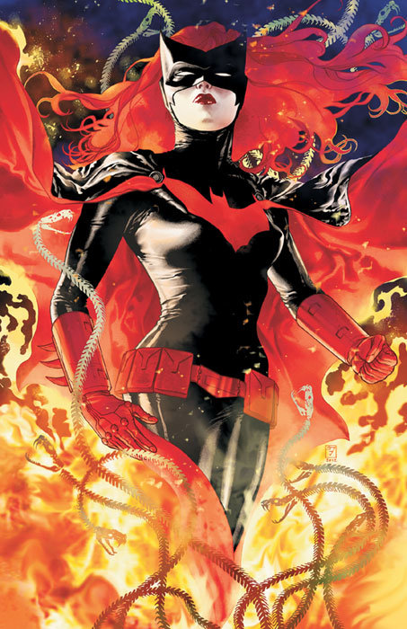 Capa de Batwoman # 17 Capa de Batwoman # 17