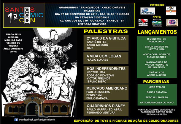 1ª Santos Comic Con 1ª Santos Comic Con