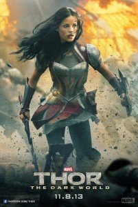 Jaimie Alexander como Lady Sif