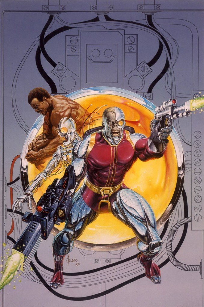 Deathlok - arte de Joe Jusko