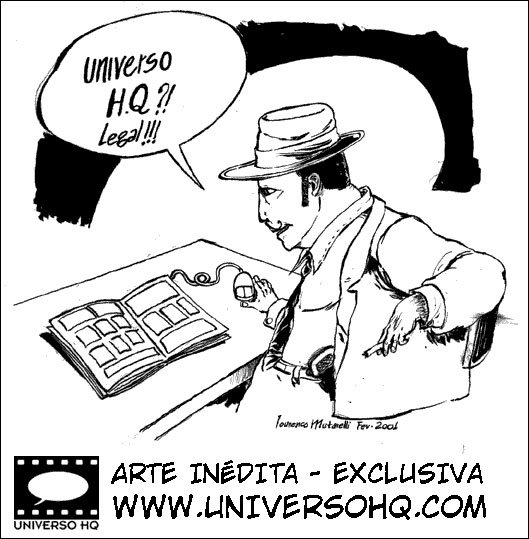 Detetive Diomedes - DESENHO EXCLUSIVO do UHQ Detetive Diomedes - DESENHO EXCLUSIVO do UHQ