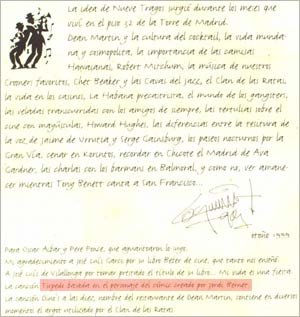 No encarte, aparece a informação (errada) de que Torpedo foi criado por Jordi Bernet.