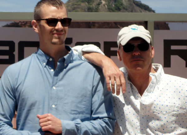 Joel Kinnaman e Michael Keaton Joel Kinnaman e Michael Keaton