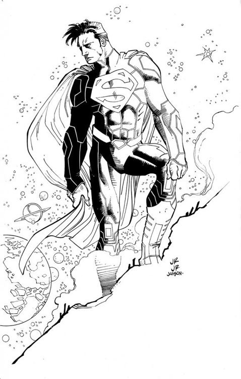 Superman, por John Romita Jr. Superman, por John Romita Jr.