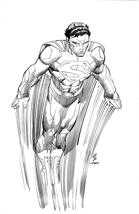 Superman, por John Romita Jr. Superman, por John Romita Jr.