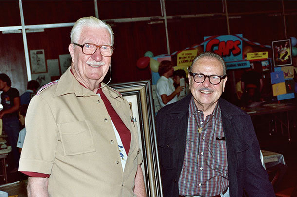 Carl Barks e Burne Hogarth Carl Barks e Burne Hogarth