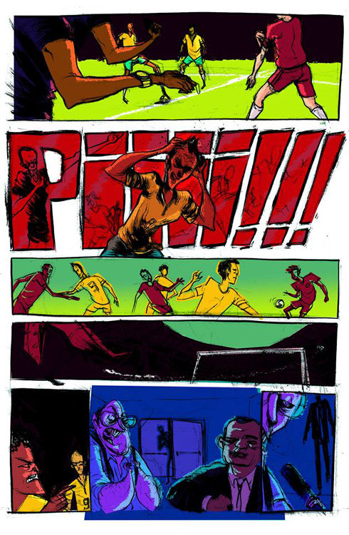 Página de Imagine (zumbis) na Copa Página de Imagine (zumbis) na Copa