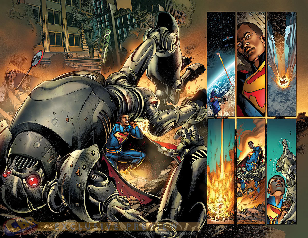 Desenho de Ivan Reis para Multiversity Desenho de Ivan Reis para Multiversity