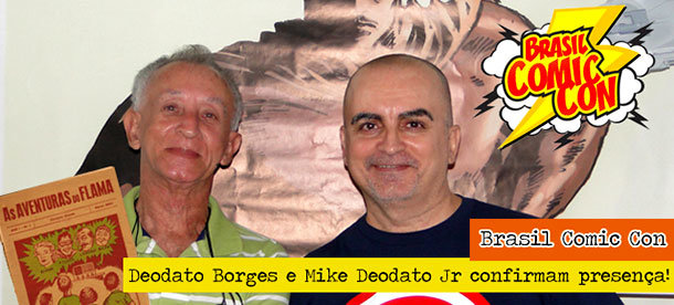Deodato Borges e Mike Deodato Jr. Deodato Borges e Mike Deodato Jr.