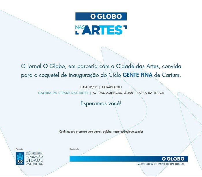 O Globo nas Artes