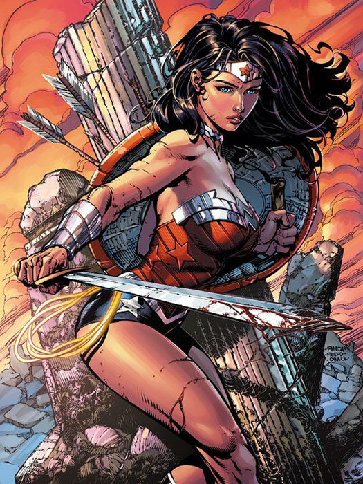 Mulher-Maravilha, por David Finch Mulher-Maravilha, por David Finch