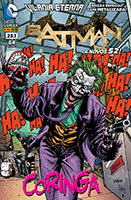 Batman # 23.1 - capa metalizada