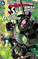 Superman # 23.1 - capa metalizada