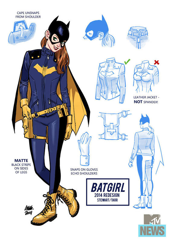Novo uniforme da Batgirl