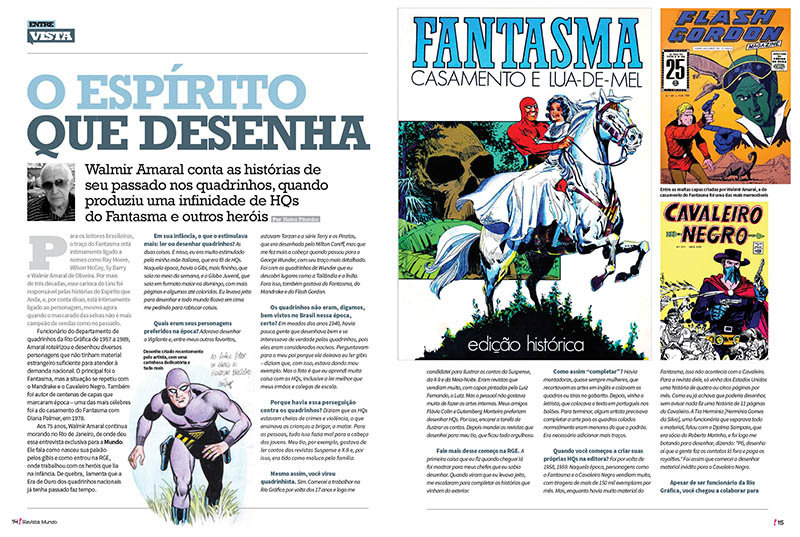 Mundo dos Super-Heróis MSH57_Entrevista