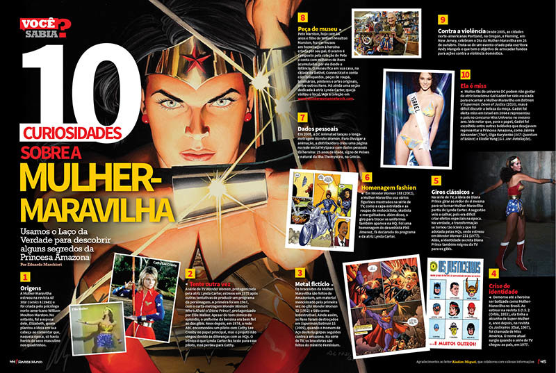 Mundo dos Super-Heróis MSH57_curiosidades_Mulher-Maravilha