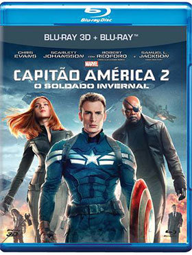 Blu-ray 3D Capitão América 2 - O Soldado Invernal Blu-ray 3D Capitão América 2 - O Soldado Invernal