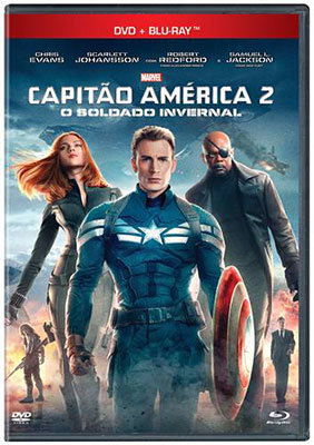 DVD + Blu-ray Capitão América 2 - O Soldado Invernal