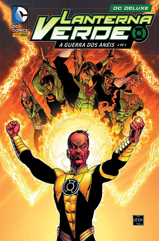 DC Deluxe Lanterna Verde - Volume 5 - A Guerra dos Anéis 1 de 2