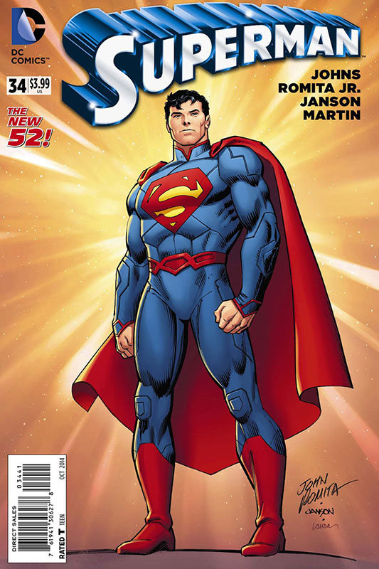 Superman # 34 - capa de John Romita Sr. Superman # 34 - capa de John Romita Sr.