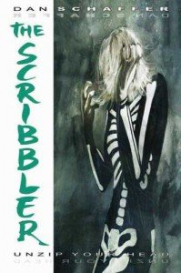 Capa da HQ de The Scribbler