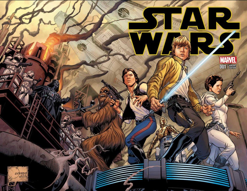 Star Wars # 1, capa dupla de Joe Quesada