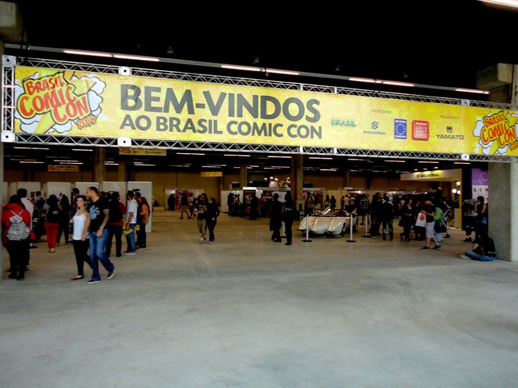 Entrada do Brasil Comic Con 2014