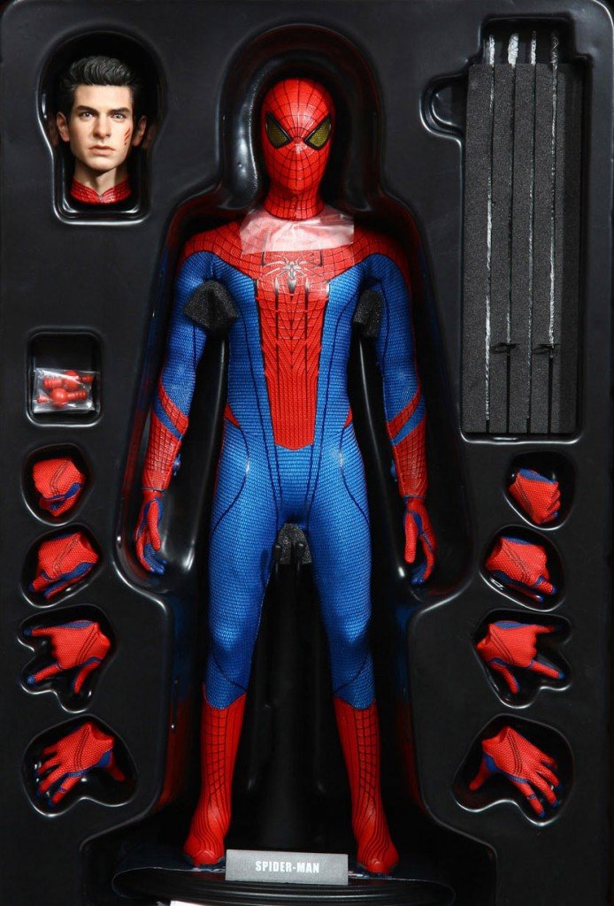 Boneco Amazing Spider-Man, da Hot Toys
