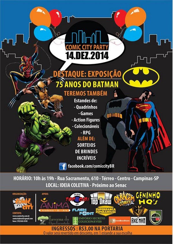 Comic City Party poster_comic_party