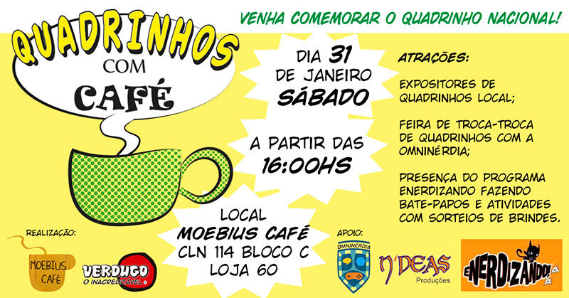 Quadrinhos com Café Quadrinhos com Café